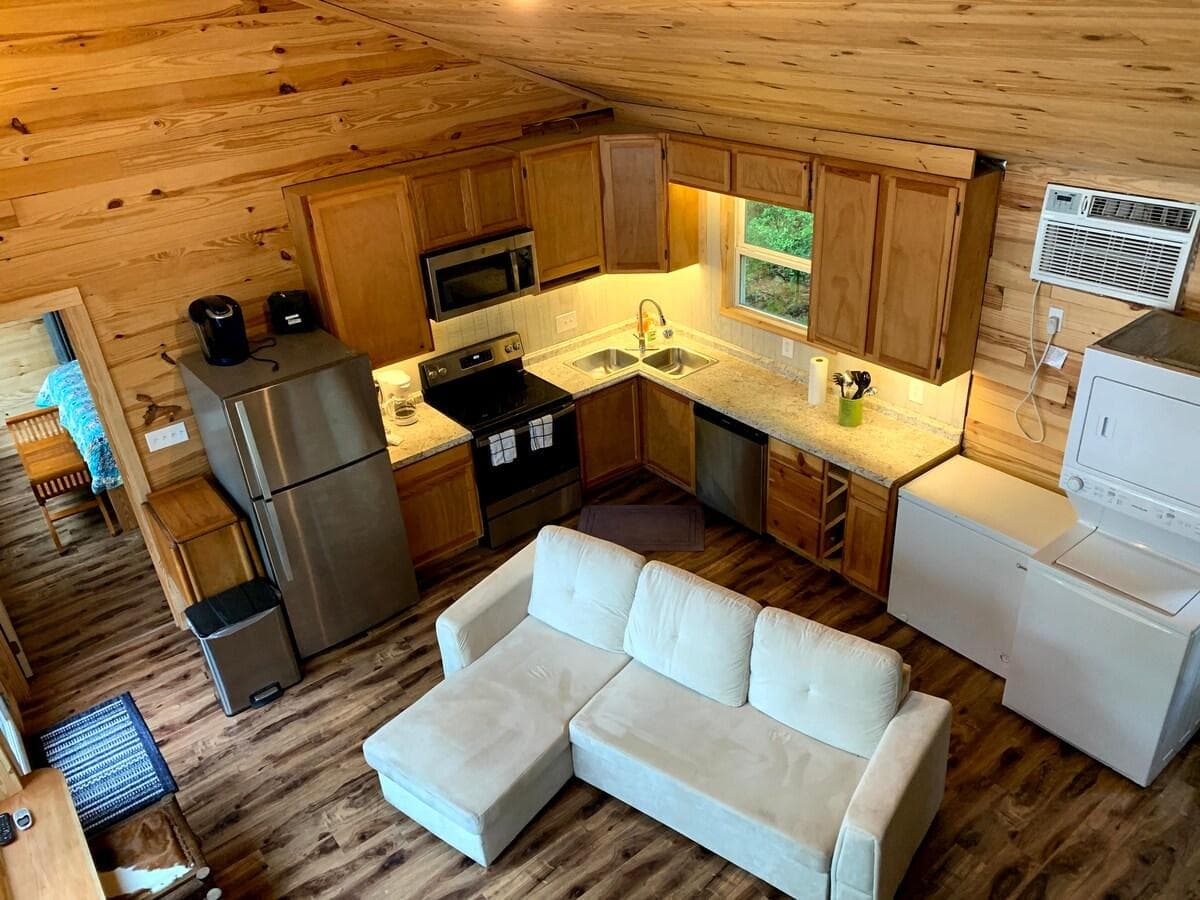 Living Room / Kitchen / Washer and Dryer